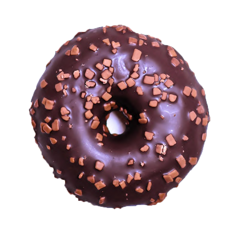 donuts chocolat noir